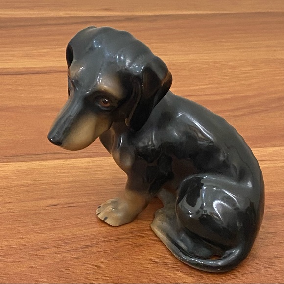 Vintage ERPHILA Germany Dachshund Porcelain 4” Collectible Dog Figurine - Picture 11 of 14